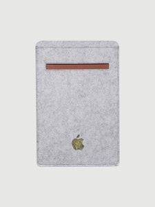 Laptop Sleeve, Felt, Light Grey