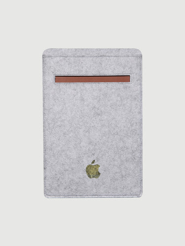 Laptop Sleeve, Felt, Light Grey