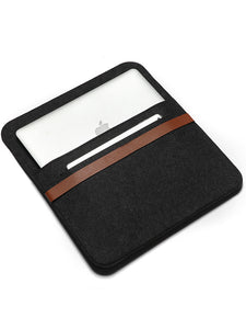 Laptop Sleeve, Felt, Dark Grey