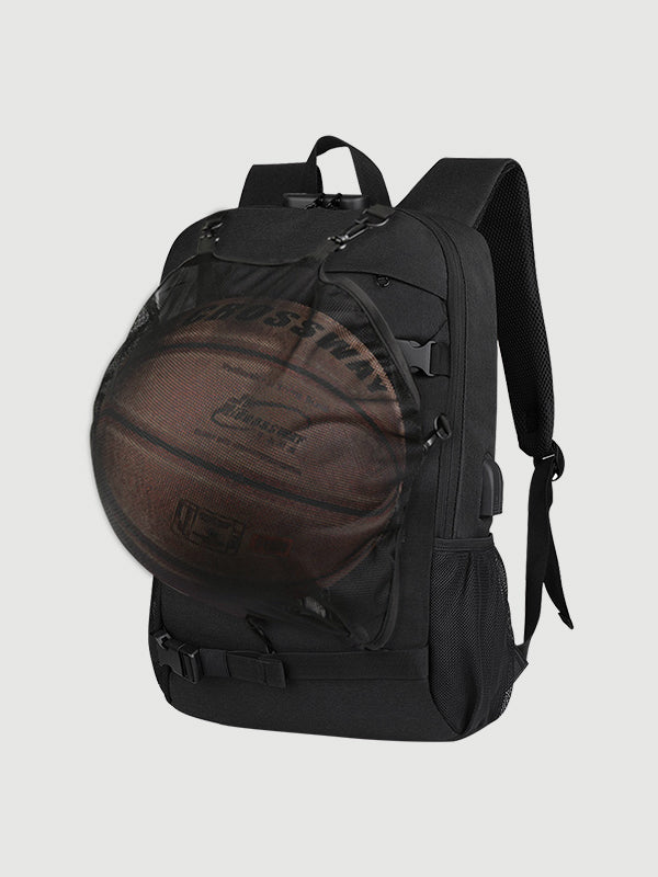 Simbow Skateboard Basketball Backpack with USB Port