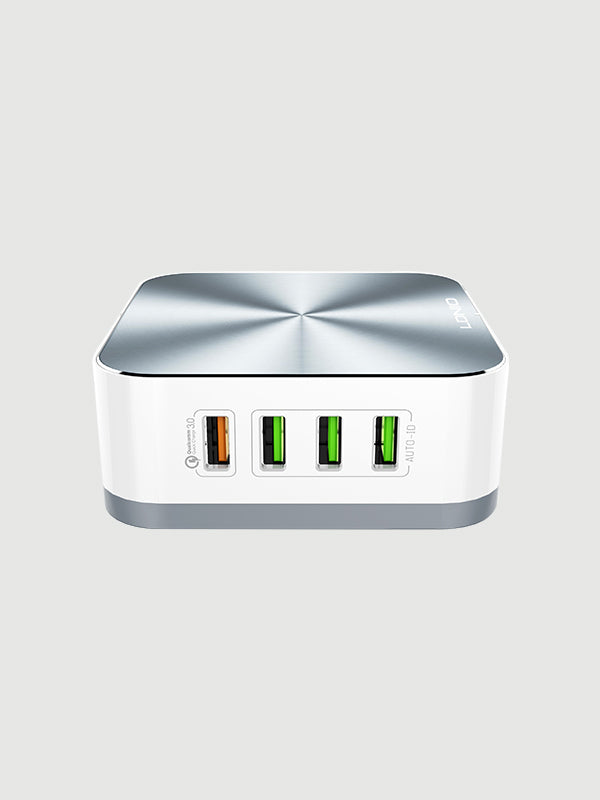 USB Quick Charger With 1 QC 3.0 Port, 50W 7-Port