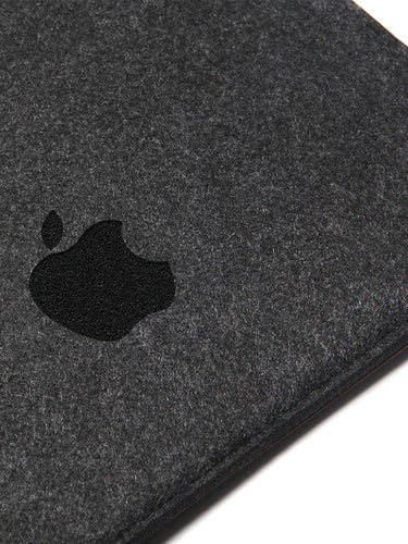 Laptop Sleeve, Felt, Dark Grey