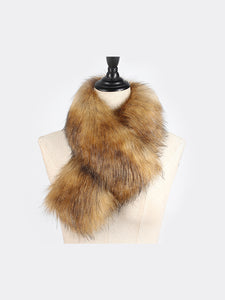 Women Faux Fur Scarf