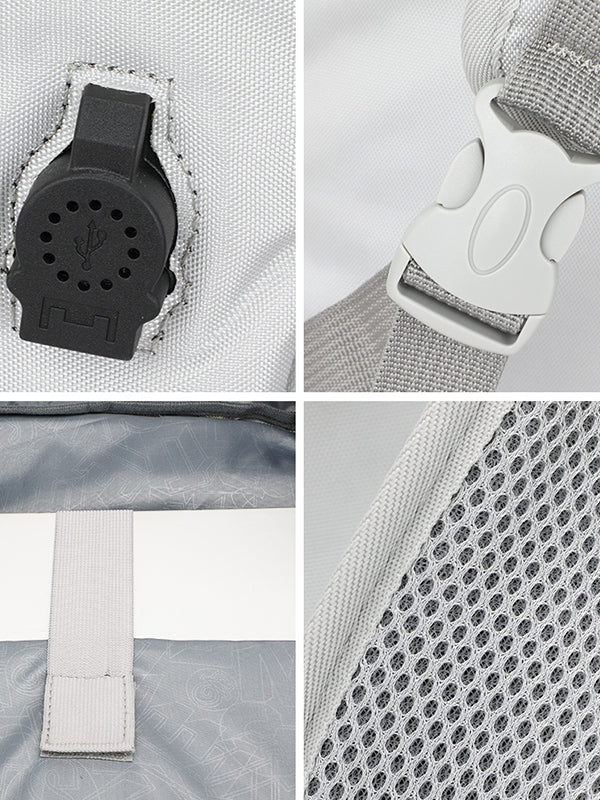 Simbow Laptop Rucksack Office Backpack with Skateboard straps