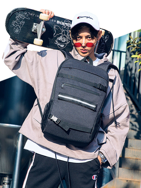 Simbow Multi-functional Skateboard Backpack Laptop Rucksack, Water Resistant