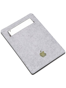 Laptop Sleeve, Felt, Light Grey