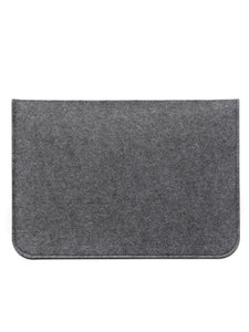 Laptop Sleeve, Felt, Grey