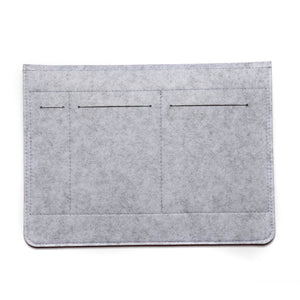 Laptop Case - Felt, Grey & Pink